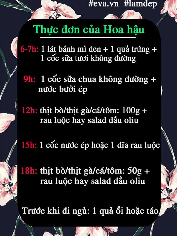 Nhìn những điều này ta mới hiểu vì sao hoa hậu kỳ duyên lại giảm cân thành công đến vậy - 6