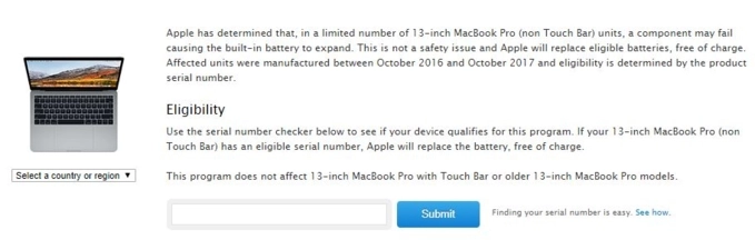 Thiết bị apple lại gặp lỗi pin lần này là macbook pro - 1
