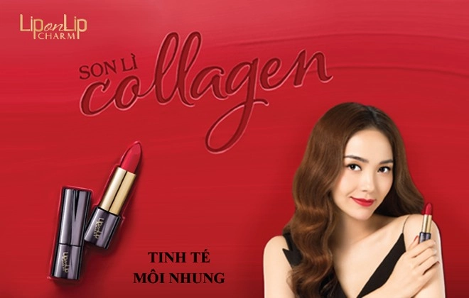 Tinh tế thanh lịch cùng son lì collagen lip on lip charm - 1