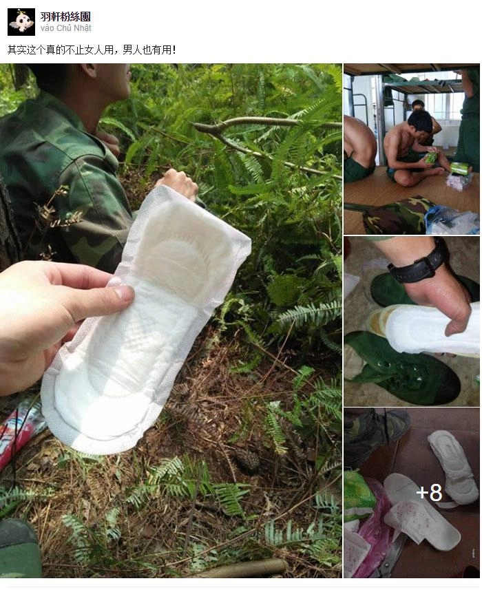Cộng đồng mạng thế giới ca ngợi mẹo dùng băng vệ sinh lót đế giày của bộ đội việt nam - 1