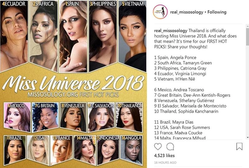 Fan quốc tế đồng loạt ủng hộ hhen được dự đoán sẽ tiến thẳng top 5 miss universe 2018 - 4