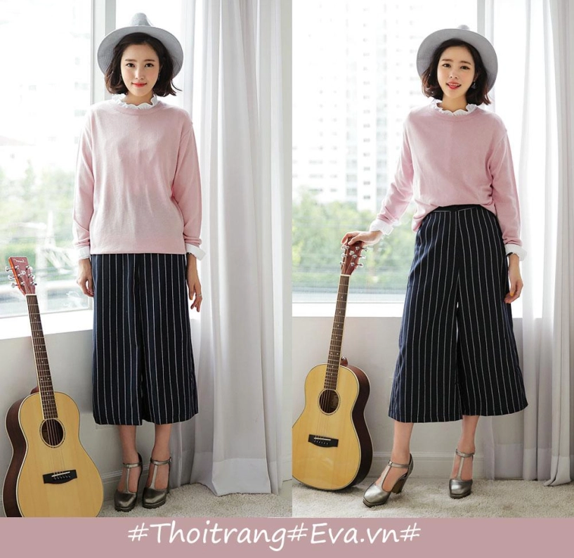 Muốn diện quần culottes đẹp cần thuộc lòng 4 điều sau - 2