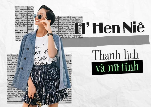 Thử thách phối đồ h hen niê minh tú lilly nguyễn trổ tài với chiếc áo thun 300k - 2