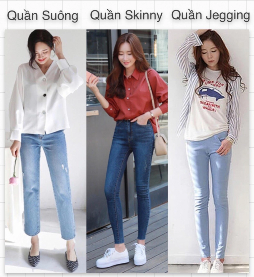 Tuyệt chiêu ít người biết khi chọn quần jeans giúp đùi to bụng mỡ chân cong cũng giấu được - 2