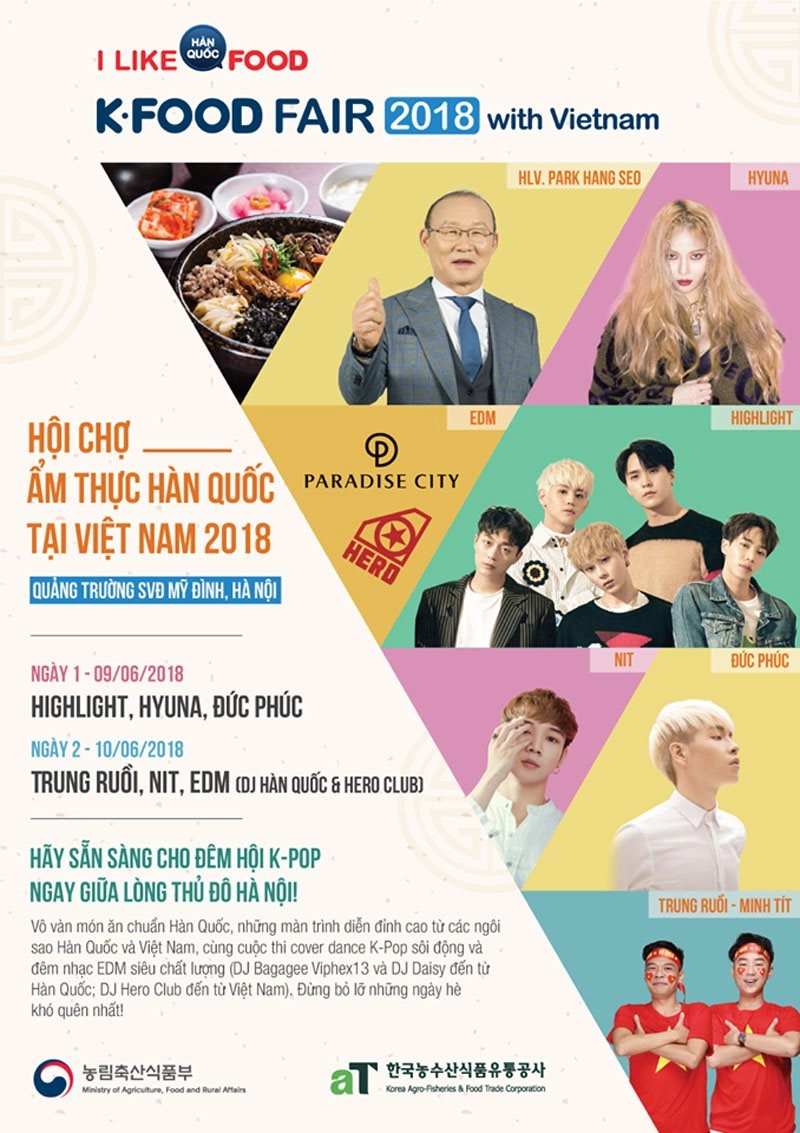 Cuối tuần này hà nội có hẹn với k-food fair và loạt sao kpop - 1