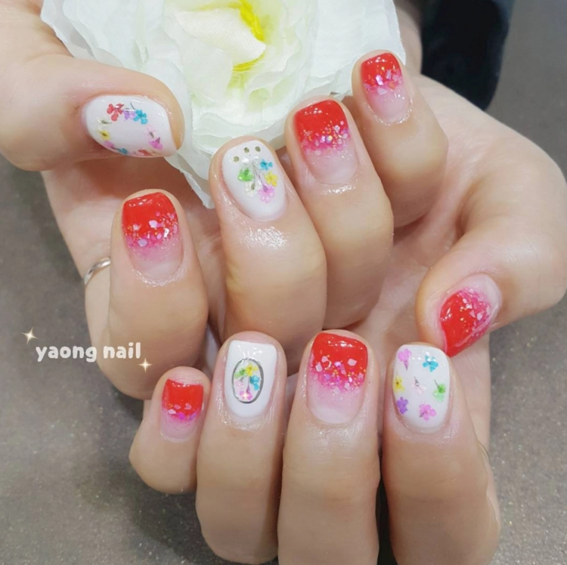 Điểm danh những hoạ tiết nail vui mắt dành cho mùa hè - 7