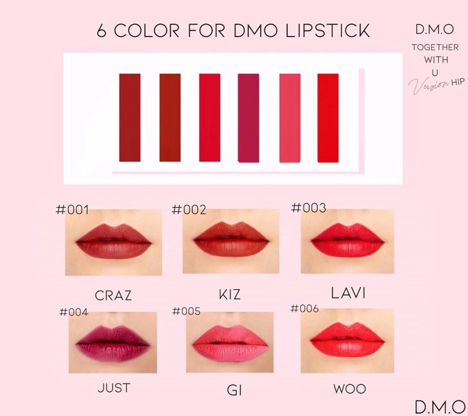 Dmo lipstick ra mắt dòng son phiên bản mới mang tên hip - 3
