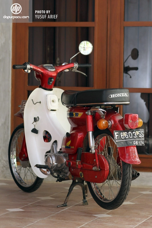  honda c70 đỏ zin - ký ức một thời - 3