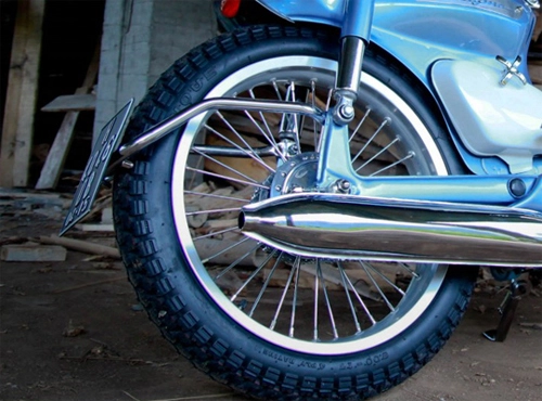  honda super cub c800 độ siêu ấn tượng - 6