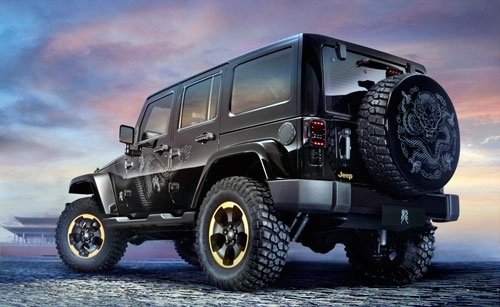  jeep wrangler dragon edition - 1