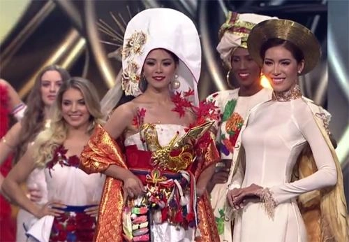 Khi chúng ta đang ngủ minh tú thẳng tiến top 10 kết thúc hành trình của mình tại miss supranational - 3