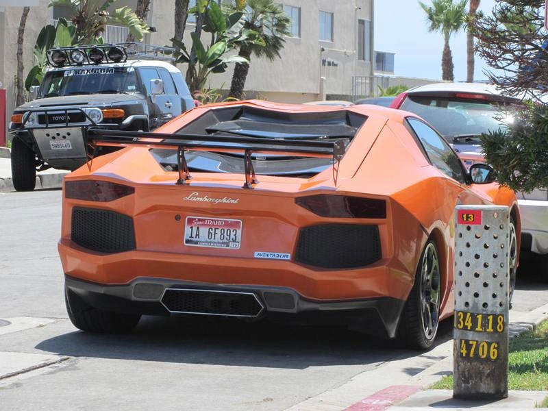  lamborghini aventador siêu nhái - 4