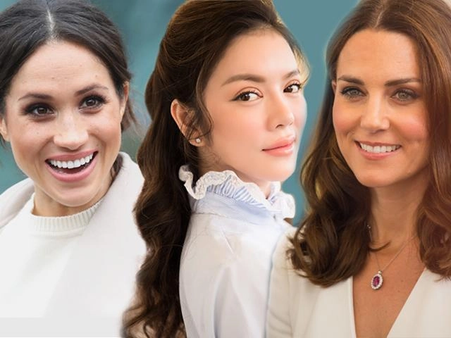 Hoá ra đây là lí do khiến công nương meghan mãi trung thành với tóc búi thấp - 9