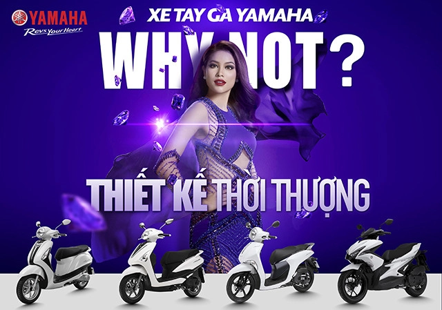 Phạm hương chi pu isaac góp mặt cùng chiến dịch xe tay ga yamaha why not - 3