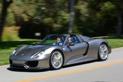  porsche tiết lộ phiên bản sản xuất 918 spyder - 1