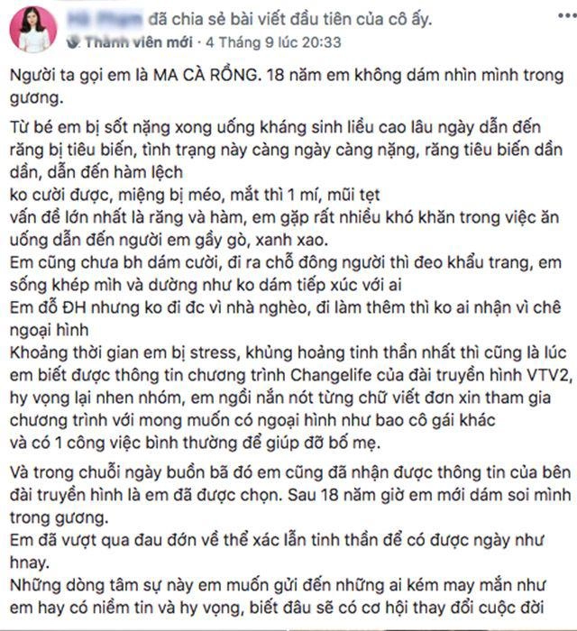 Sau 18 năm bị gọi là ma cà rồng nữ sinh quảng bình thay đổi đến chẳng thể nhận ra - 3