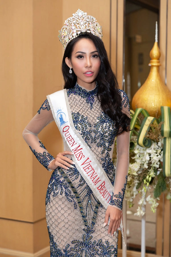Siêu mẫu trương hằng bất ngờ đăng quang ms vietnam beauty international pageant 2018 - 5
