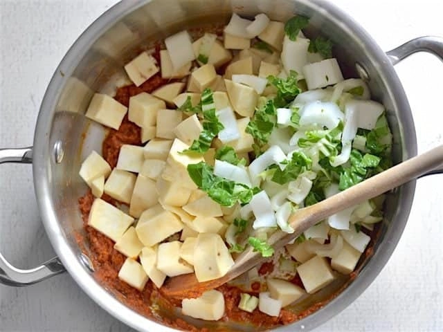 Soup rau curry thái - món ăn cho người ăn chay - 14