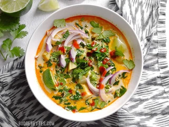 Soup rau curry thái - món ăn cho người ăn chay - 24