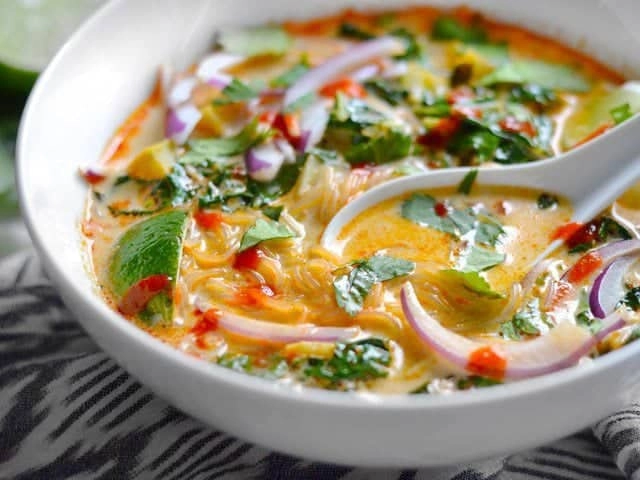 Soup rau curry thái - món ăn cho người ăn chay - 27