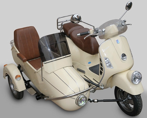  vespa ngộ nghĩnh theo phong cách sidecar - 8