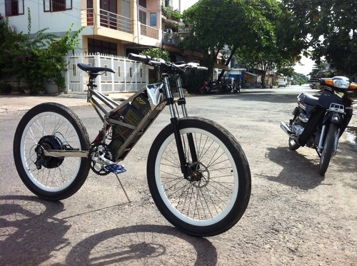  xe đạp điện tự chế độc nhất tại việt nam - 2