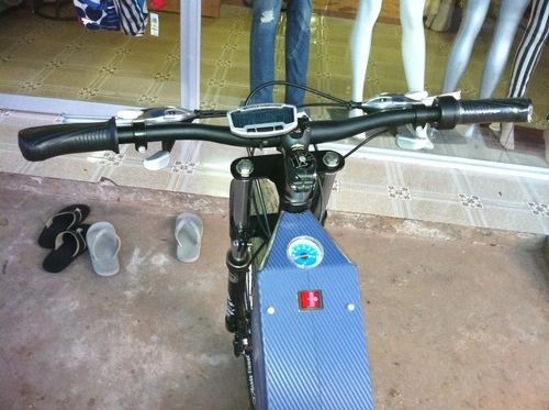  xe đạp điện tự chế độc nhất tại việt nam - 5