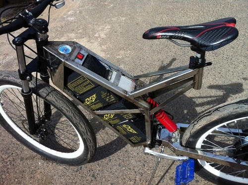  xe đạp điện tự chế độc nhất tại việt nam - 1
