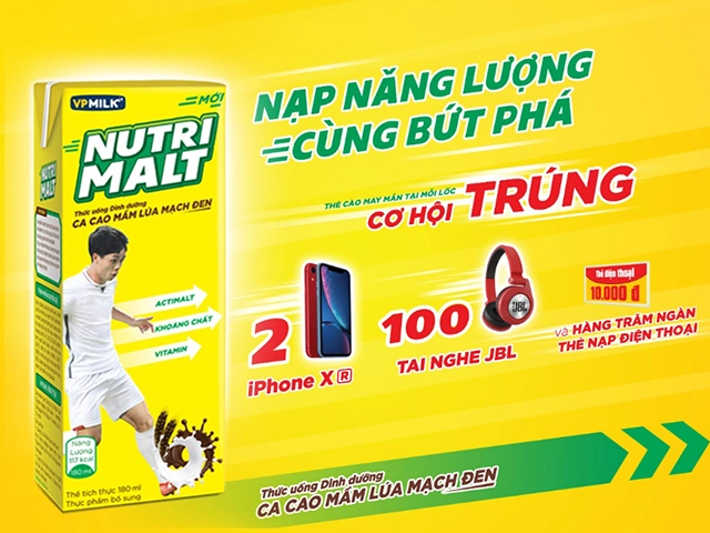 Nạp năng lượng cùng bứt phá với nutrimalt thức uống dinh dưỡng ca cao mầm lúa mạch đen - 3