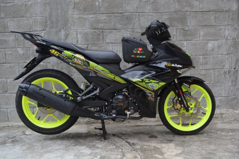 Exciter 150 đi tem agv achihuahua của biker quảng bình - 2