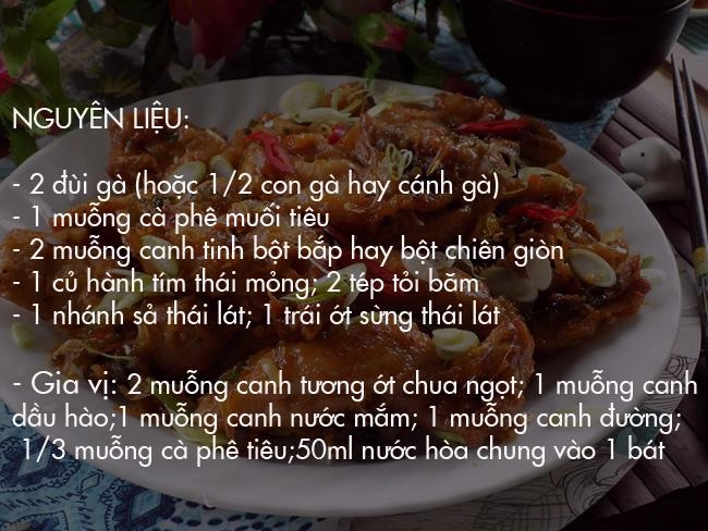 Gà chiên sốt tương cay ngon ngây ngất ngày lạnh - 1