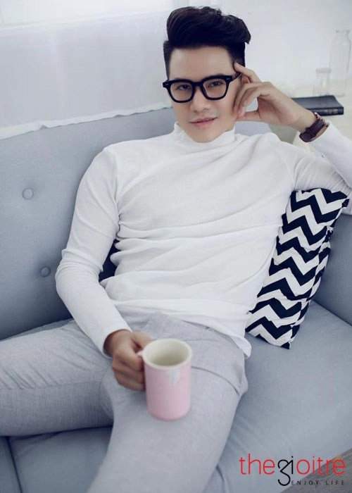 Gu thời trang sành điệu như tài tử xứ hàn của mc vũ mạnh cường - 4