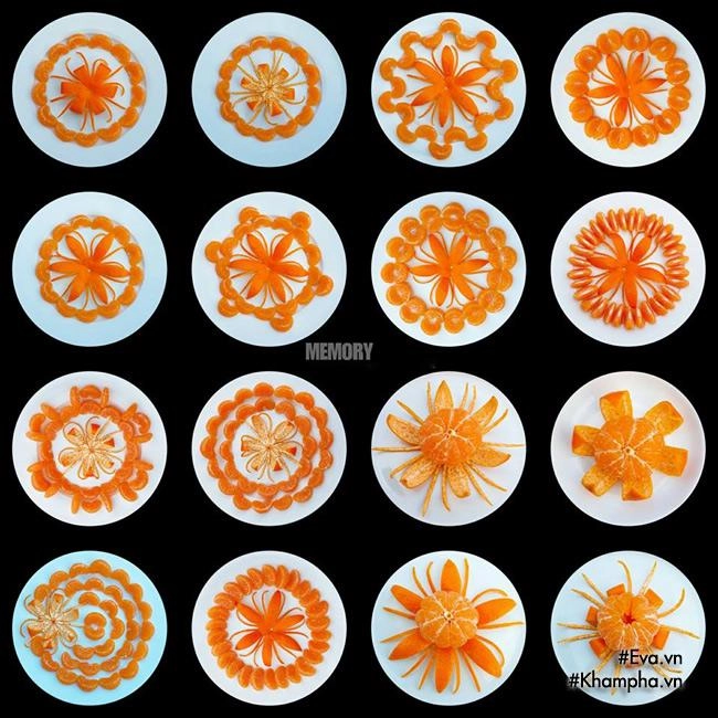 Học 8x cách bày hơn 20 đĩa cam quýt đơn giản mà đẹp chỉ nhìn là làm được theo ngay - 15