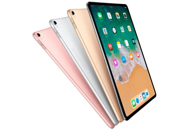 Ipad 2018 sẽ giống hệt iphone x với màn hình tràn cạnh bỏ luôn nút home - 3