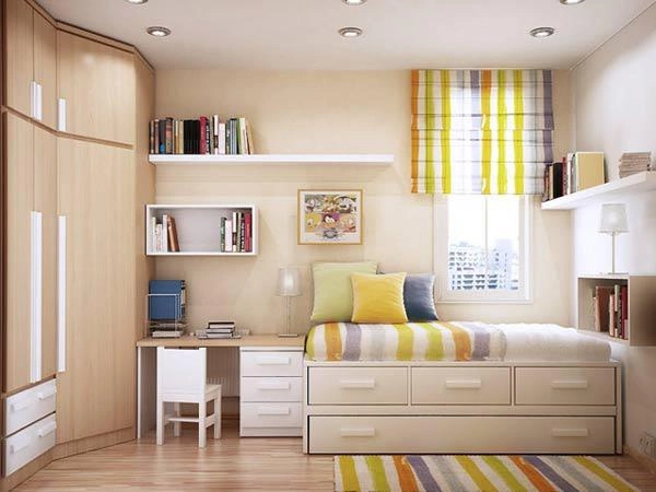 Những phương pháp thiết kế phòng ngủ nhỏ đẹp rộng rãi thoải mái gấp đôi - 1