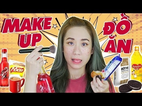 Chuyện thật như đùa make up bằng thức ăn - thú vui trang điểm mới của các cô nàng mê ăn uống - 1