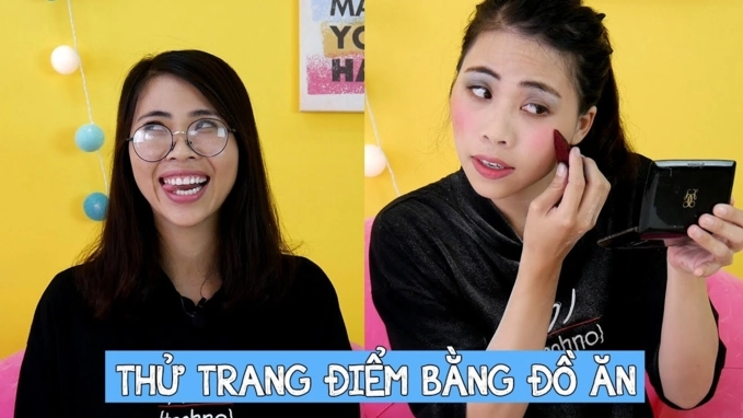 Chuyện thật như đùa make up bằng thức ăn - thú vui trang điểm mới của các cô nàng mê ăn uống - 10