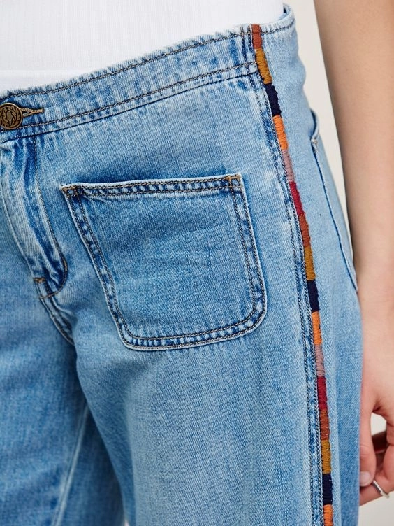 Diy tự tay biến hình cho chiếc quần jeans cũ bằng những mũi thêu đơn giản - 12