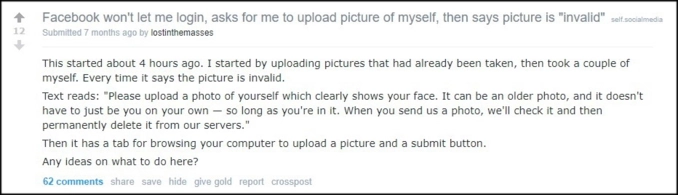 Facebook khóa tài khoản đòi người dùng upload ảnh selfie nếu muốn tiếp tục sử dụng - 2