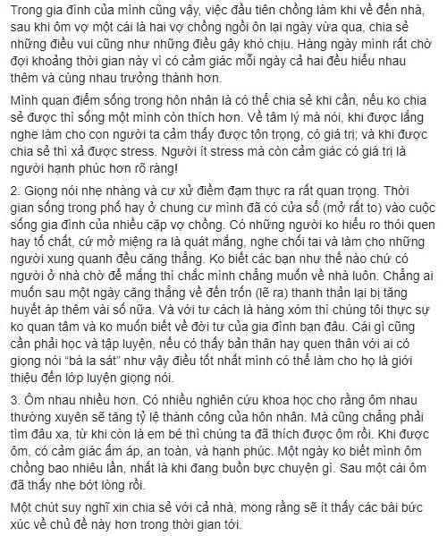 Hoa hậu ngô phương lan bác thông tin 90 đàn ông việt nam ngoại tình đồng thời chia sẻ bí quyết hạnh phúc - 3