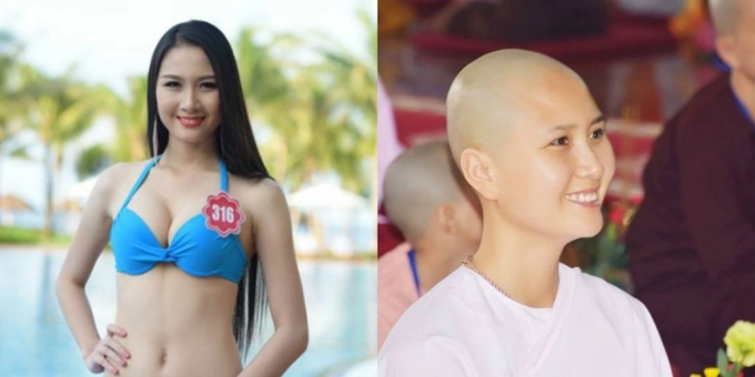 Hoa hậu việt nam 2014 - người có mái tóc đẹp nhất bất ngờ đi tu - 2