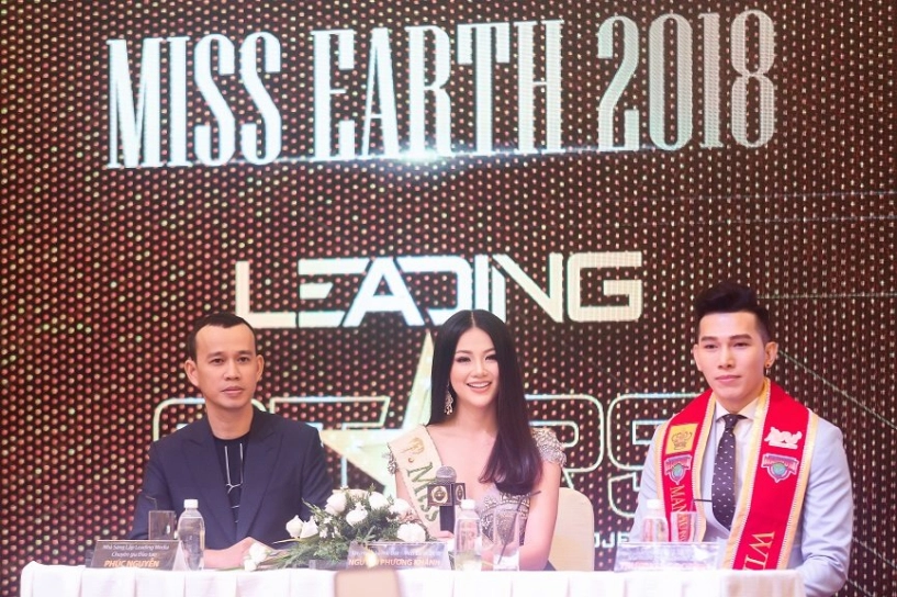 Miss earth 2018 phương khánh tiết lộ lí do vắng bóng vương miện trong họp báo - 1