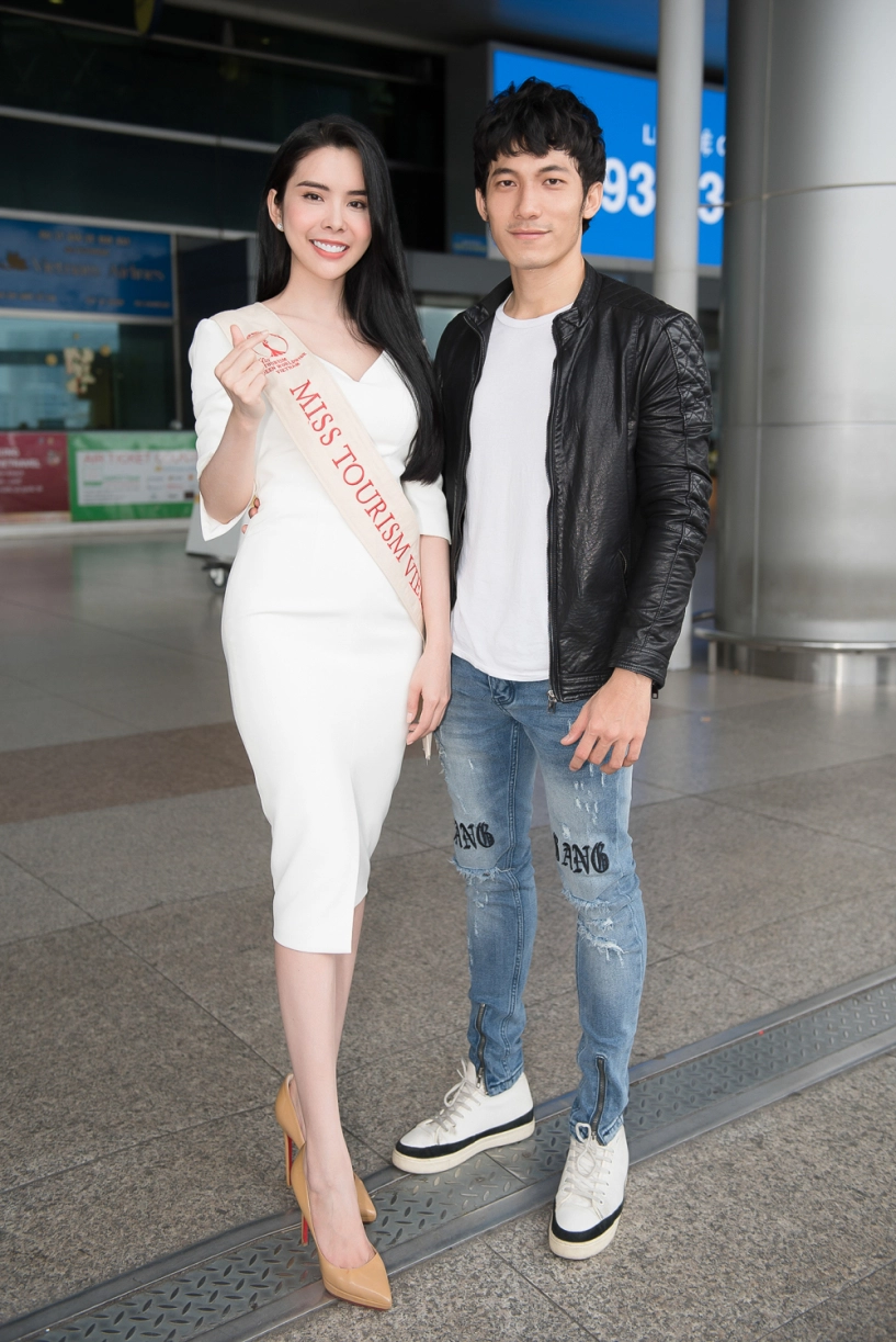 người tình của isaac - liên bỉnh phát tiễn người đẹp huỳnh vy lên đường tham dự miss tourism queen worldwide 2018 - 3