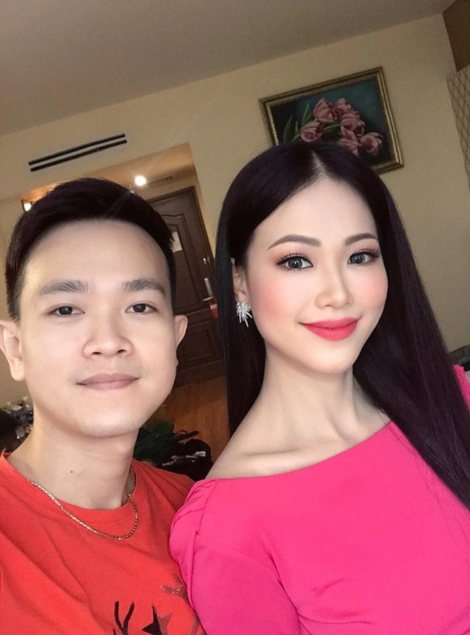 Nguyễn phương khánh cảm ơn anh trai và mẹ đã góp sức đưa cô đăng quang hoa hậu trái đất 2018 - 3