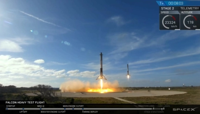 Spacex và tỉ phú elon musk đi vào lịch sử với chiếc xe đầu tiên bay trong vũ trụ - 2