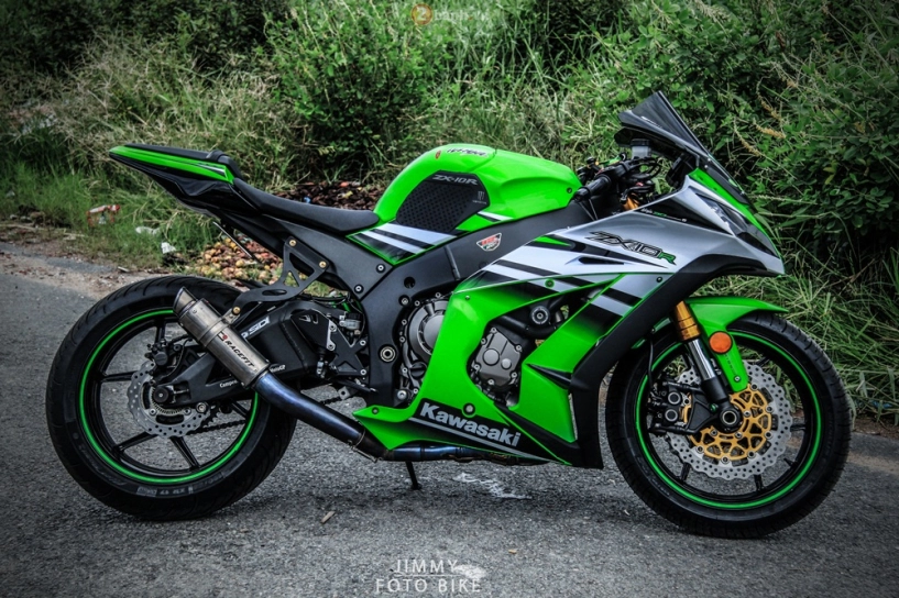 Hàng khủng zx10r phiên bản 30 năm tạo dáng tại sài gòn - 2