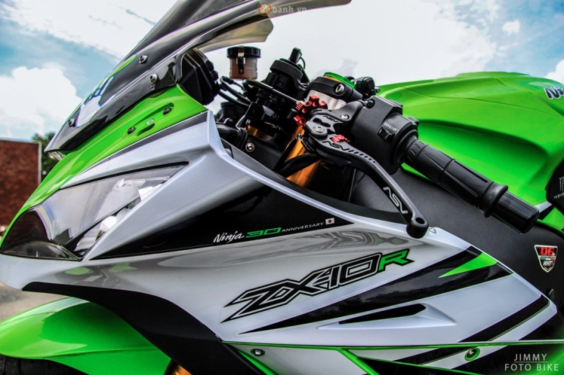 Hàng khủng zx10r phiên bản 30 năm tạo dáng tại sài gòn - 4