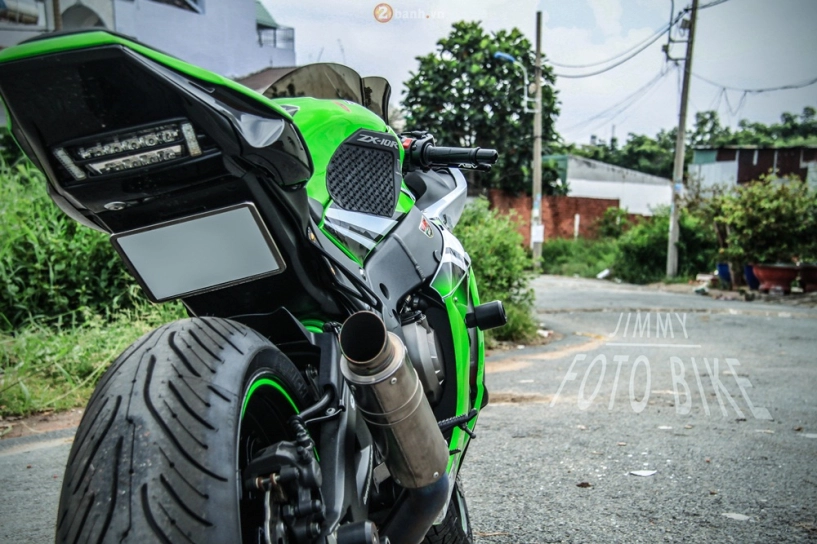 Hàng khủng zx10r phiên bản 30 năm tạo dáng tại sài gòn - 8