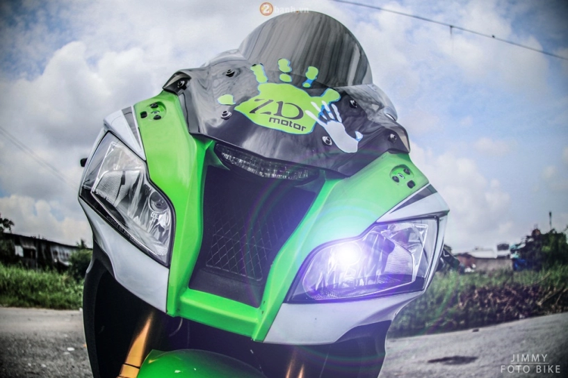 Hàng khủng zx10r phiên bản 30 năm tạo dáng tại sài gòn - 13