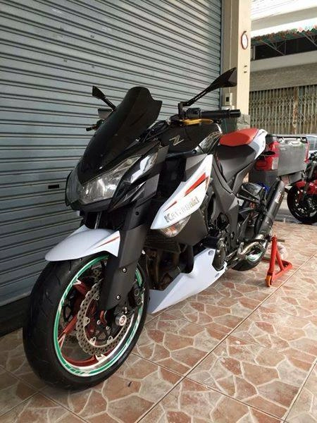 Kawasaki z1000 đời 2013 phiên bản đặc biệt độ pô mivv của người thái - 11